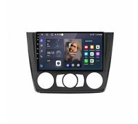 Autoradio per BMW 1 Series E81 E82 E87 E88 AT 2004-2011 Motorcycle Smart Riding System con Mappa Europa 3D, Vivavoce, Infotraffico e Servizi Live Via Smartphone, 4 Nucleo 4G+64G