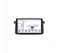 Autoradio per BMW E46 M3 318 320 325 330 335 1998-2006 Android 15 9 Pollici Lettore Multimediale con Wireless Carplay Android Auto Per, 8 Core 6G+128G