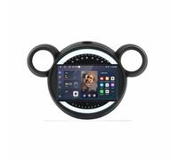Autoradio per BMW Mini Cooper Landgenoot R56 R60 2011-2013 con Info Traffico, Tutor, Autovelox, Mappe Mondo, Aggiornamenti Veloci Via Wifi, Parcheggi Navigatore Portatile, 4 Nucleo 4G＋64G