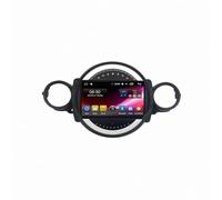 Autoradio per BMW Mini Cooper R56 R60 R51 2006-2014 con Info Traffico, Tutor, Autovelox, Mappe Mondo, Aggiornamenti Veloci Via Wifi, Parcheggi Navigatore Portatile, 4 Nucleo 2G＋32G