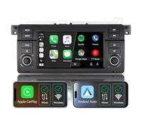 Autoradio per BMW Serie 3 E46 1998-2005,con Sistema Linux & Display IPS 7",CarPlay Wireless e Android Auto Integrati,Comandi al volante originali,Bluetooth 5.0,RDS AM/FM,USB,EQ/DSP & Alta Potenza