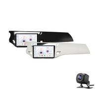 Autoradio per Ci-troen C3 DS3 2010-2016 Android 14 Wireless Carplay Android Auto 9" Touch Screen Stereo con GPS Navi BT DSP FM/RDS WiFi RDS Mirror Link Canbus Telecamera posteri(Size:S4,Color:Nero)