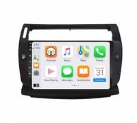 Autoradio per Citroen C4 C-Trimphe C-Quarte 2004-2014 9 Pollici Android 15 Lettore Multimediale con Bt Fm Wifi Dual Usb Per, 8 Core 4G+64G