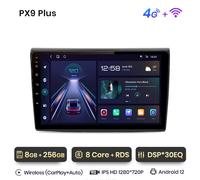 Autoradio Per Fiat Bravo 2007-2012 8G+256GB 8Core 4G+WIFI CarPlay Wireless GPS.