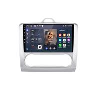 Autoradio per Ford Focus 2 3 Mk2/Mk3 2004-2011 Navigatore Auto, Gps Auto Wifi Navigatore Gps Hd per Offline Facile da Vedere con Guida Vocale, Sistema di Allarme, 8 Nucleo 8G+256G