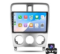 Autoradio Per Forester 2002-2008 Con Carplay/Android Auto Wireless, Autoradio Android 15 Da 9 Pollici Con Touchscreen GPS DSP WiFi Bluetooth FM/RDS Mirror Link SWC Telecamera Di Ret(Color:6G+128G)