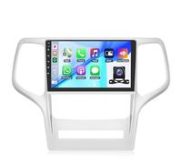 Autoradio per J-eep Grand Cherokee 2008-2013 9 pollici IPS Touch Screen Stereo Wireless Carplay/Android Auto Navigazione GPS 5GWiFi GPS SWC Mirror Link GPS WiFi Telecamera di backup (Colore: 4G 4+6