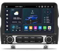Autoradio per Jeep Wrangler JL e Gladiator JT 2018-2022, 9" Android 14 4+64GB Octa-Core, HD IPS-QLED, CarPlay/Android Auto wireless, 4G LTE, WiFi, USB-C, Comando vocale, Inclinometro fuoristrada