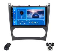 Autoradio per Mercedes Benz C Class W203 W209 C180 C200 CL203 C209 A209 2004-2011 Android CarPlay Schermo Tattile 9-Inch Car Radio Stereo per Auto/SWC/Bluetooth/FM AM RDS/Wi-Fi/GPS(L600)