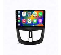 Autoradio per Peugeot 207 207cc 207sw 2006-2015 Motorcycle Smart Riding System con Mappa Europa 3D, Vivavoce, Infotraffico e Servizi Live Via Smartphone, 8 Nucleo 8G+256G