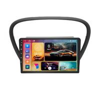 Autoradio per Peugeot 607 2004-2010,Android 15 Car Radio 9 pollici IPS Schermo tattile con wireless CarPlay Android Auto Bluetooth WIFI GPS FM RDS Comandi al Volante(H6 6G+128G)