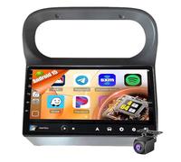 Autoradio per Re-nault Twingo 2005-2013 con Wireless CarPlay e Android Auto, Radio Stereo Android 15 da 9" con GPS/WiFi/Bluetooth/EQ/FM/RDS/Type-C,Telecamera di Retromarcia AHD e Mic(Size:8Core 4+32G)