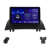 Autoradio per Renault Samsung Megane 2 2002-2009 Android CarPlay con Schermo Tattile 9-Inch Car Radio 1280×720 Stereo per Auto/SWC/Bluetooth/FM AM RDS DSP/Wi-Fi/4GLTE/GPS/ADAS DVR(L20)