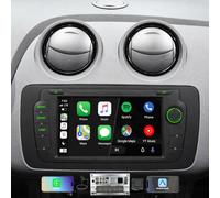 Autoradio per Seat Ibiza 4 6J 2009-2014,radio Ibiza 4 6J con Sistema Linux & Display IPS,CarPlay Wireless e Android Auto Integrati,Comandi al volante originali,Bluetooth,RDS FM,USB,DSP & Alta Potenza