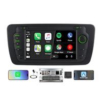 Autoradio per Seat Ibiza IV 6J 2009-2014,radio Ibiza con Sistema Linux & Display IPS,CarPlay Wireless e Android Auto Integrati,Comandi al volante originali,Bluetooth,RDS AM/FM,USB,DSP & Alta Potenza