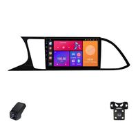 Autoradio per Seat Leon 2012-2018 Android 15 CarPlay con Schermo Tattile 9-Inch Car Radio 1280×720 Stereo per Auto/SWC/Bluetooth 5.0/FM AM RDS DSP/Wi-Fi/4GLTE/GPS/ADAS DVR(L10)