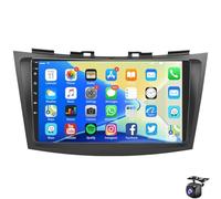 Autoradio per Su-zuki Swift 2011-2017 Wireless CarPlay Android Auto 9" Touchscreen 1280 * 720 Radio Bluetooth5.0 FM/RDS 32EQ Navigazione GPS 5G WiFi UI Telecamera di retromarcia(Color:8 CORE 6+128G)