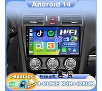 Autoradio Per Subaru Forester/XV/WRX /Impreza GPS Android 14 CarPlay Navi DAB+9"