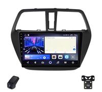 Autoradio per Suzuki SX4 2 S-Cross 2012-2016 Android CarPlay con Schermo Tattile 9-Inch Car Radio 1280×720 Stereo per Auto/SWC/Bluetooth 5.0/FM AM RDS DSP/Wi-Fi/4GLTE/GPS/ADAS DVR(L100)