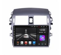 Autoradio per Toyota Corolla Altis 2007-2013 Wireless Carplay Android Auto, Trasmettitore Fm, Mappe Mondo, Indicatore Corsia in Movimento Navigatore Auto, 4 Nucleo 1G＋32G