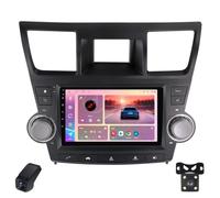 Autoradio per Toyota Highlander XU40 2007-2013 Android CarPlay con Schermo Tattile 9-Inch Car Radio 1280×720 Stereo per Auto/SWC/Bluetooth/FM AM RDS DSP/Wi-Fi/4GLTE/GPS/ADAS DVR(L200)