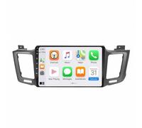 Autoradio per Toyota RAV4 RAV 4 Xa40 2012-2019 Autoradio Bluetooth con Schermo con Mappa Europa 3D, Vivavoce, Infotraffico e Servizi Live Via Smartphone, 4 Nucleo 1G+16G