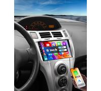 Autoradio per Toyota Yaris/Vizi 2005-2011 con CarPlay Android Auto DSP | Android 15 9" Schermo IPS Radio con Vi-link FM/RDS EQ DSP Bluetooth WLAN SWC GPS Uscita Video Fotocamera Microfono
