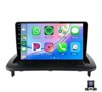 Autoradio per Vo-lvo C30 S40 V50 C70 2006-2012 Radio Wireless CarPlay Android Auto Schermo IPS da 9″Touch Screen Navi GPS integrata Bluetooth WiFi Telecamera di retromarcia CanBu(Color:4 CORE 1+32G)