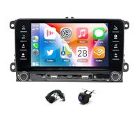Autoradio per VW Golf/GTI/R32/Rabbit MK5 2003-2008 con Carplay Android Auto | 4+64G Android 14 7 pollici Touch Screen Radio Stereo Lettore Multimediale con navigazione GPS SWC Mirror Link Wifi Bluetooth