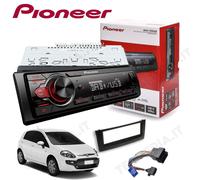 Pioneer MVH-130DAB - Schwarz - Rot - 1 DIN - 200 W - 50 W - Android - Drehregler ( MVH-130DAB )