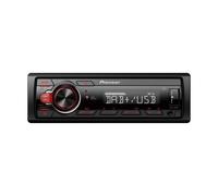 Pioneer MVH-130DAB - Schwarz - Rot - 1 DIN - 200 W - 50 W - Android - Drehregler ( MVH-130DAB )