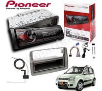 Autoradio Pioneer MVH-330DAB Bluetooth USB Kit Installazione per Fiat Panda 169