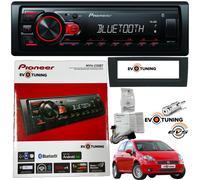 Pioneer Autoradio MVH-230BT 1Din Bluetooth 50Wx4 1 RCA