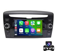 Autoradio portatile per Lancia Ypsilon 2012-2020 con Wireless Carplay e Android Auto, 9 pollici IPS Touch Screen Car Audio compatibile Controllo vocale/Fotocamera di backup/Bluetooth(Size:WIFI 1G+32G)