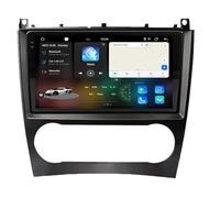 Autoradio Radio Macchina per Mercedes Benz C Class W203 2005-2009 Android 15 9 Inches Auto Bluetooth con Schermo Steering Wheel Controls Per, 4Core 2G+32G
