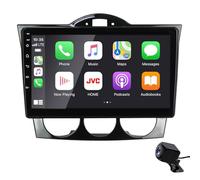 Autoradio Radio ZGYBDH per Maz-da RX8 2008-2021, Doppio DIN 9 pollici HD Touchscreen Autoradio Wireless Carplay Android Auto GPS WiFi Bluetooth Specchietto retrovisore Linkm, Comandi al volante.