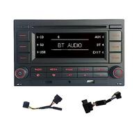 Autoradio RCN210 Bluetooth CD Player, USB, MP3, Puerto Auxiliar, para Golf MK4, Old Polo, Passat B5. Visita la tienda de SCUMAXCON
