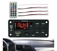 Autoradio - Scheda di decodifica audio, lettore musicale senza perdita di 25 W, telecomando per auto, camion, qualsiasi veicolo da viaggio