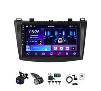 Autoradio Schermo tattile Android 15 per Mazda 3 2010-2012 Radio Stereo Bluetooth Schermo touch da 9 pollici Carplay Navigazione GPS WiFi Comandi al volante Telecamera posteriore(W400 8+128G)