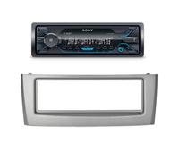 Autoradio Sony per Fiat Grande Punto (199) grigia DAB+ con USB e SD Card, fr...