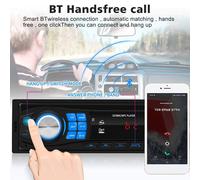 Autoradio stereo 12V AUX MP3 USB FM Display da cruscotto Din 1 GXJ E4U1 C2G7 O9X
