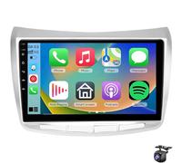 Autoradio stereo Android 15 Double Din per Lancia Delta 2008-2014 Touchscreen Wireless Carplay Android Auto GPS WiFi Bluetooth RDS DSP SWC Mic Telecamera di retromarcia(Size:8 CORE 2+32G,Color:9inch)
