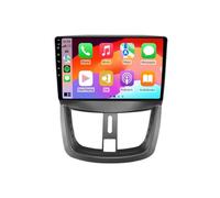 Autoradio stereo Android 9 da 9 pollici, touchscreen HD 2DIN con navigazione GPS, Carplay wireless e Android Auto per Peugeot 207 CC 2006-2015 - Esperienza di guida migliorata