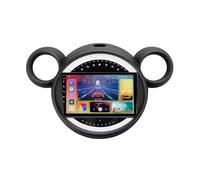 Autoradio stereo Double Din Android 13 Bluetooth per BMW Mini Cooper Countryman R56 R60 2011-2013, autoradio touchscreen da 9 pollici con controllo vocale Carplay Wifi SWC USB GPS (F7 2G+32G)