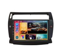 Autoradio stereo HYMLMY Android 15,per Citroen C4 2004-2014 9'' IPS Touch Screen Autoradio con Wireless Carplay/Android Auto,GPS,WiFi,Bluetooth,Supporto OBD2/DVR/DSP (A,H6 6G+128G)