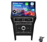 Autoradio Stereo per Ford Explorer 2011-2019 Touch Screen Android 15 | Ricevitore audio per auto unità principale Wireless CarPlay Android Auto DSP GPS AM FM navigazione GPS Wifi 1080P telecamera