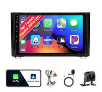 Autoradio stereo per Toyota Tundra 2014-2021 Android 13 9" IPS Touch Screen Autoradio Bluetooth Kit di aggiornamento cruscotto CarPlay Android Auto Navigazione GPS 5G WiFi Telecamera(4 Core 2+32 GB)
