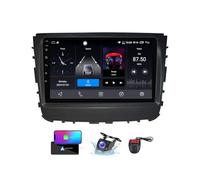 Autoradio Stereo Radio Navigazione GPS Android 13 Carplay Android Auto per SsangYong Rexton 2019-2020 Schermo touch da 9 pollici Stereo Bluetooth 5.0 Comandi al volante FM RDS Lettore multimediale (NF