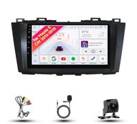 Autoradio stereo touch screen Android 13 per Mazda 5 CW 2010-2015 - Kit cruscotto aggiornato IPS da 9" CarPlay Android Auto Navigazione GPS Bluetooth WiFi SWC 5G DSP(4 core 2+32 GB)