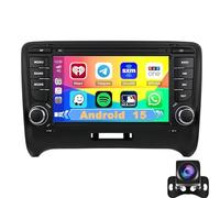 Autoradio stereo wireless per Para TT MK2 2006-2013, touchscreen da 7", Android 14, CarPlay, Bluetooth, Android Auto, M500S: migliora la tua esperienza di guida!